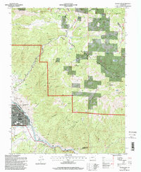 Salida East 1994 topographic map thumbnail