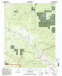 San Isabel 1994 topographic map thumbnail