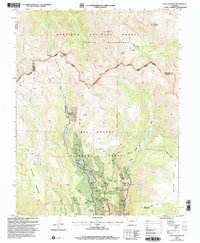 San Luis Peak 2001 topographic map thumbnail