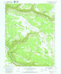 Sanborn Park 1967 topographic map thumbnail