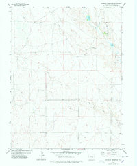 Sanborn Reservoir 1978 topographic map thumbnail