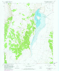 Sanchez Reservoir 1967 topographic map thumbnail