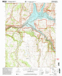 Sapinero 2001 topographic map thumbnail