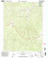 Sargents Mesa 2001 topographic map thumbnail