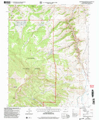 Sawtooth Mountain 2001 topographic map thumbnail