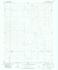 Scott Draw 1978 topographic map thumbnail