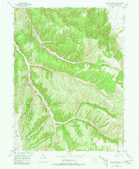 Segar Mountain 1952 topographic map thumbnail