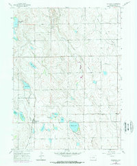 Severance 1960 topographic map thumbnail
