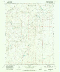 Shamrock SE 1973 topographic map thumbnail