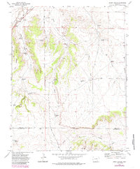 Sheep Canyon 1972 topographic map thumbnail