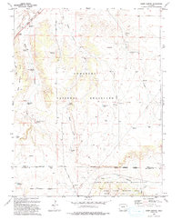 Sheep Canyon 1993 topographic map thumbnail