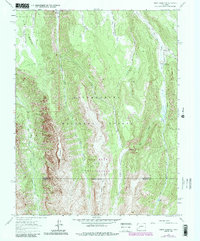 Sheep Mountain 1963 topographic map thumbnail