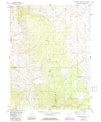 Sheephorn Mountain 1980 topographic map thumbnail