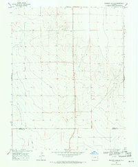 Sheridan Lake SE 1968 topographic map thumbnail