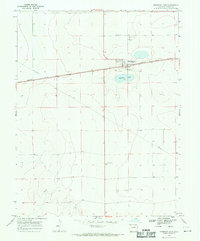 Sheridan Lake 1968 topographic map thumbnail