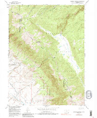 Shipman Mountain 1955 topographic map thumbnail