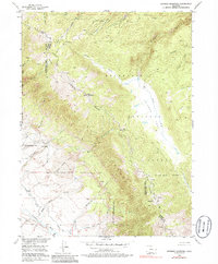 Shipman Mountain 1955 topographic map thumbnail