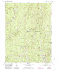 Signal Butte 1954 topographic map thumbnail