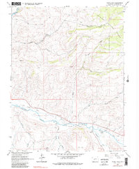 Signal Peak 1964 topographic map thumbnail