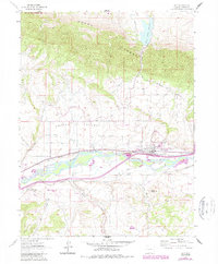 Silt 1962 topographic map thumbnail