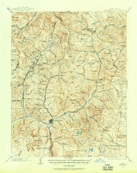 Silverton 1901 topographic map preview