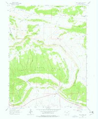 Skull Creek 1962 topographic map thumbnail