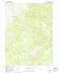Sleepy Cat Peak 1966 topographic map thumbnail