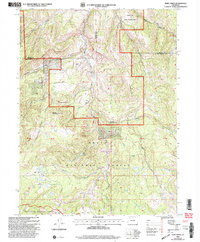 Slide Creek 2000 topographic map thumbnail