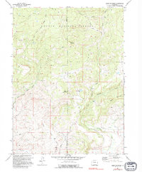 Slide Mountain 1971 topographic map thumbnail