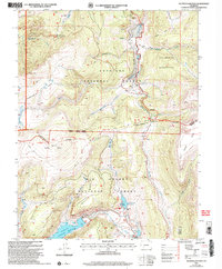 Slumgullion Pass 2001 topographic map preview