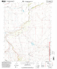 Snowden Lake 1996 topographic map thumbnail