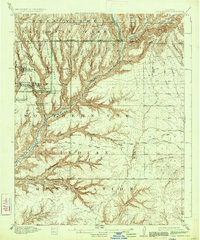 Soda Canyon topographic map thumbnail