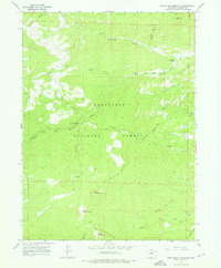 South Bald Mountain 1967 topographic map thumbnail