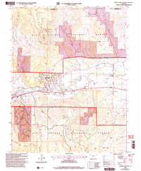 South Fork East 2001 topographic map thumbnail