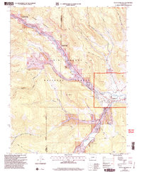 South Fork West 2001 topographic map thumbnail
