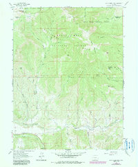 South Mamm Peak 1960 topographic map thumbnail