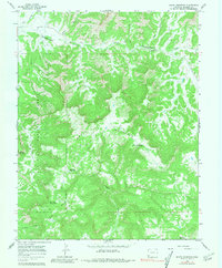 South Mountain 1964 topographic map thumbnail