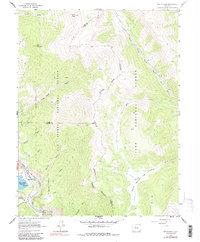 South Peak 1961 topographic map thumbnail
