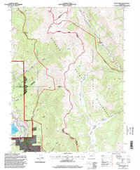 South Peak 1994 topographic map thumbnail