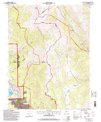 South Peak 1994 topographic map thumbnail
