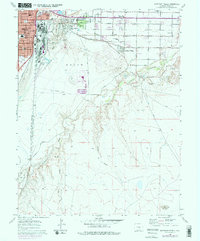 Southeast Pueblo 1960 topographic map thumbnail