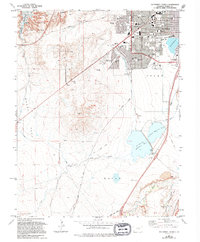 Southwest Pueblo 1961 topographic map preview