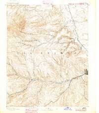 Spanish Peaks 1891 topographic map thumbnail