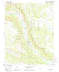 Spectacle Lake 1967 topographic map thumbnail