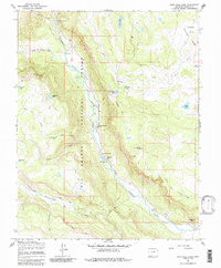 Spectacle Lake 1967 topographic map thumbnail