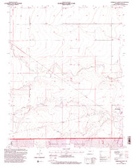 Springfield West 1996 topographic map thumbnail