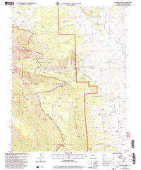 Squirrel Creek 2001 topographic map thumbnail
