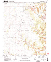 Stage Canyon 1993 topographic map thumbnail