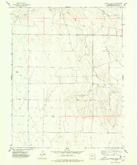 Stanley Gulch 1975 topographic map thumbnail