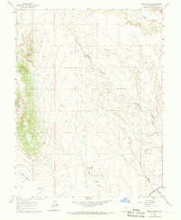 Steele Hollow 1961 topographic map thumbnail